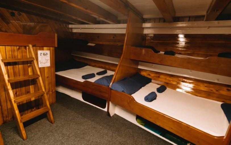 A backpacker swimming in The White sundays Australia