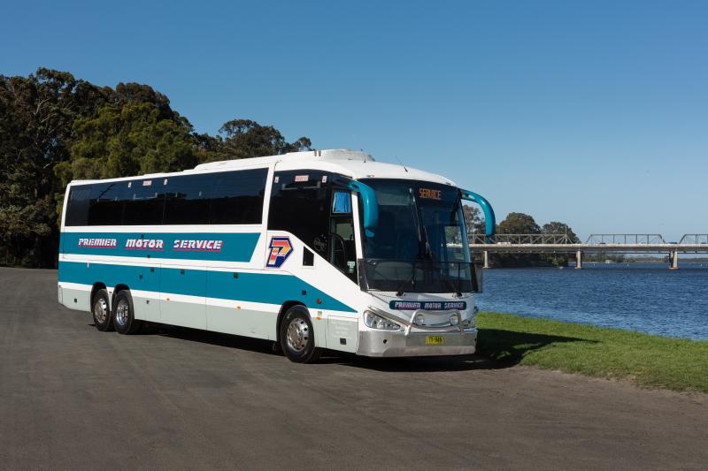 Photo of a Premier bus hop on hop off on Australia's East Coast